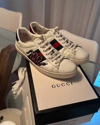 Sneakers Gucci Ace Serpente Originali taglia G09