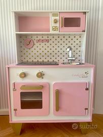 Cucina giocattolo in legno Candy Chic Janod rosa