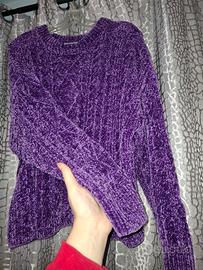maglione viola