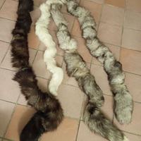 sciarpe di volpe ed altri accessori