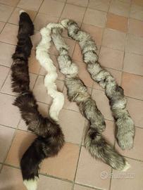 sciarpe di volpe ed altri accessori
