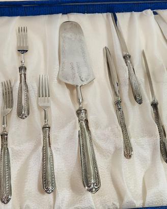 NUOVO RARO Servizio da Dolce d'Epoca – Argento 800