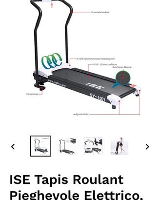 Tapis roulant pieghevole elettrico