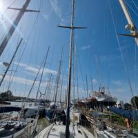 Albero Canclini poggiato in coperta circa 11.5mt