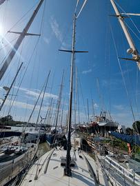 Albero Canclini poggiato in coperta circa 11.5mt