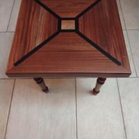 Tavolino in Mogano massello