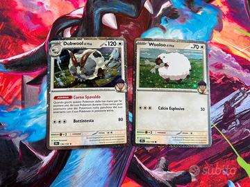 Set 2 carte pokemon cosmo holo ita