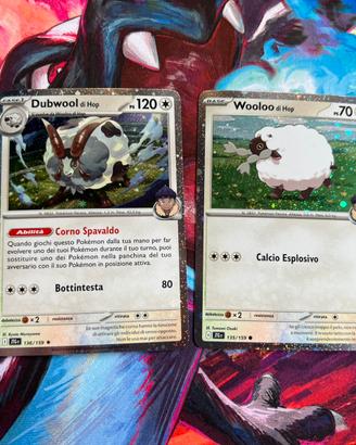 Set 2 carte pokemon cosmo holo ita