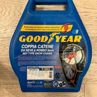 COPPIA CATENE DA NEVE GOODYEAR