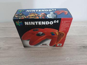 JOYSTICK JOYPAD controller NINTENDO 64 N64 ROSSO R