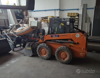 Minipala 28ql Fiat Kobelco SL35BH targa+benna mord