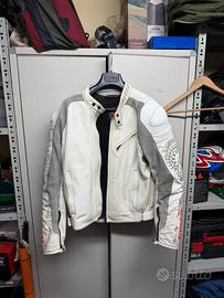 Giacca moto in pelle