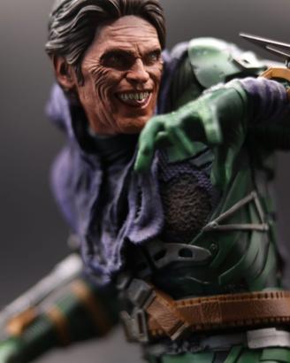 figur busto goblin spiderman doppia testa 26 cm