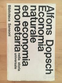 Dopsch - Economia naturale e monetaria