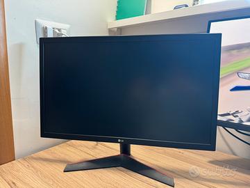 Monitor lg 144hz full hd 24 pollici