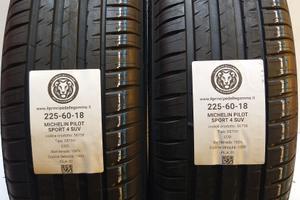 2 GOMME 225 60 18 MICHELIN A56758