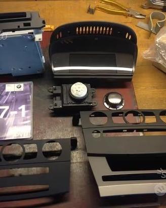 BMW: navigatore idrive + distanziali + catene trak