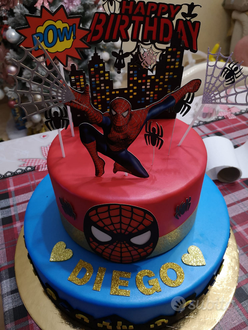 Torta Scenografica spiderman