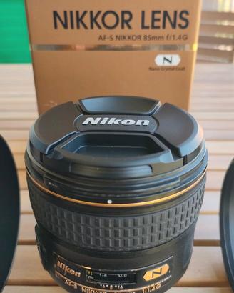 Obiettivo Nikon 85 1,4 AFs g