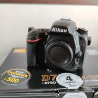 Reflex full frame Nikon D750+obiettivi+flash