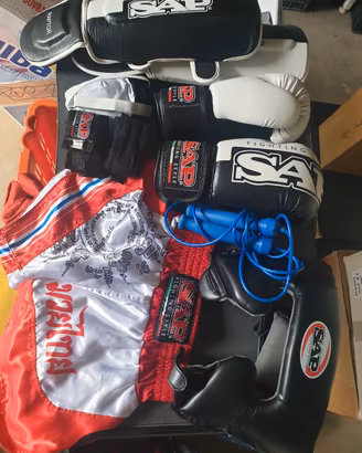 Set Kickboxing Sap bambino con borsone