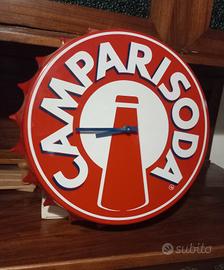 orologio campari da muro forma di tappo