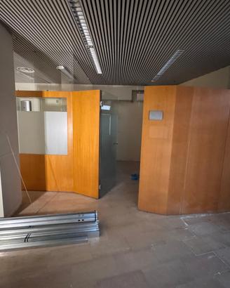 Pannelli in legno, pareti divisorie per ufficio.