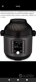 Instant Pot Pro Crisp 11-in-1 Friggitrice ad Aria