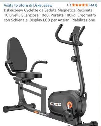 cyclette da seduta