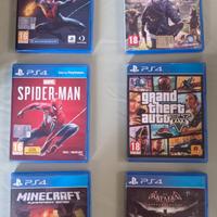 Lotto videogiochi PlayStation 4