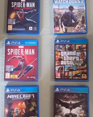 Lotto videogiochi PlayStation 4