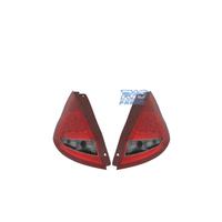 FANALI PER FORD FIESTA MK7 08-12 LED ROSSO AFFUMIC