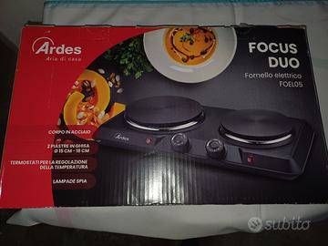 Fornello elettrico doppio Focus Duo arfoelo5 