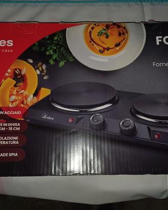 Fornello elettrico doppio Focus Duo arfoelo5 
