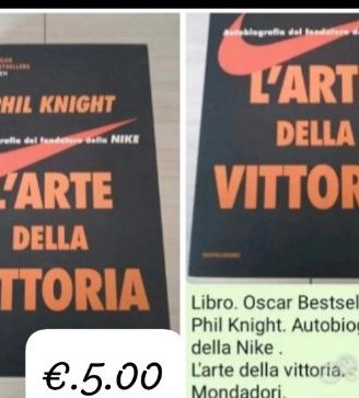 Libro autobiografia della Nike 