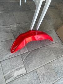 Parafango rosso universale motard-supermotard