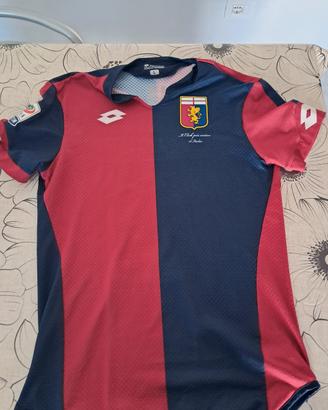 maglia genoa usata da dzemaili in campo