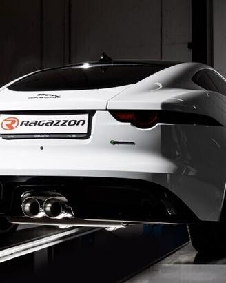 Jaguar F-Type 2017> Scarico Inox con valvola