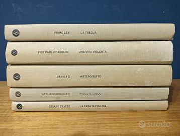 Lotto 5 libri "I Grandi Romanzi Italiani"