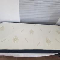 materasso singolo con rete