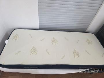 materasso singolo con rete