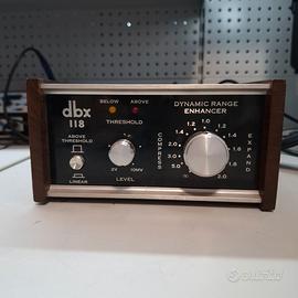 DBX 118 Dynamic Range Enhancer Vintage Hi-Fi anni