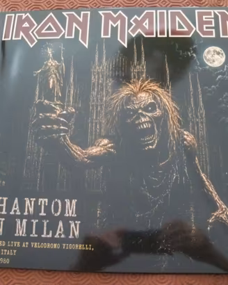 Iron Maiden – Phantom In Milan LP Vigorelli 1980
