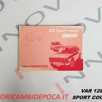 Libretto Uso e Manutenzione-Fiat 128 Sport Coupè