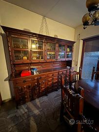 Sala da pranzo completa  vintage