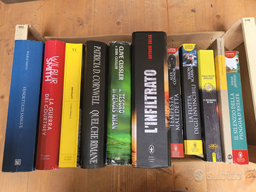 Wilbur Smith, Ken Follett, Patrizia Cornwell ecc