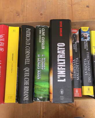 Wilbur Smith, Ken Follett, Patrizia Cornwell ecc