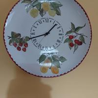 Orologio da parete in ceramica