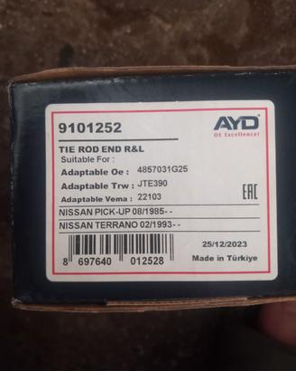 Testina Sterzo Assale Anteriore