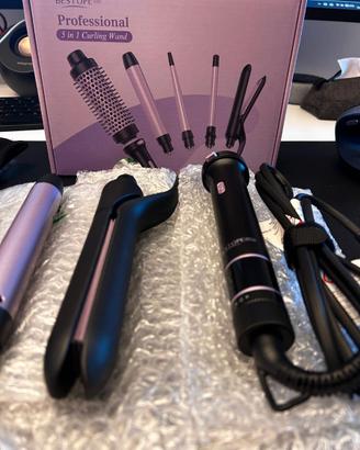 Set Arricciacapelli 5-in-1 – Spazzola Termica